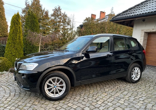 BMW X3 cena 58900 przebieg: 224000, rok produkcji 2012 z Sępopol małe 466